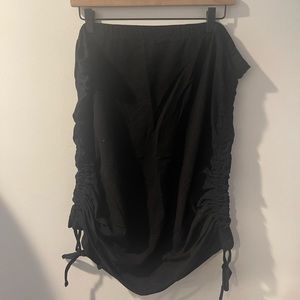 Brand New Forever 21 Ruched Mini to Midi Skirt